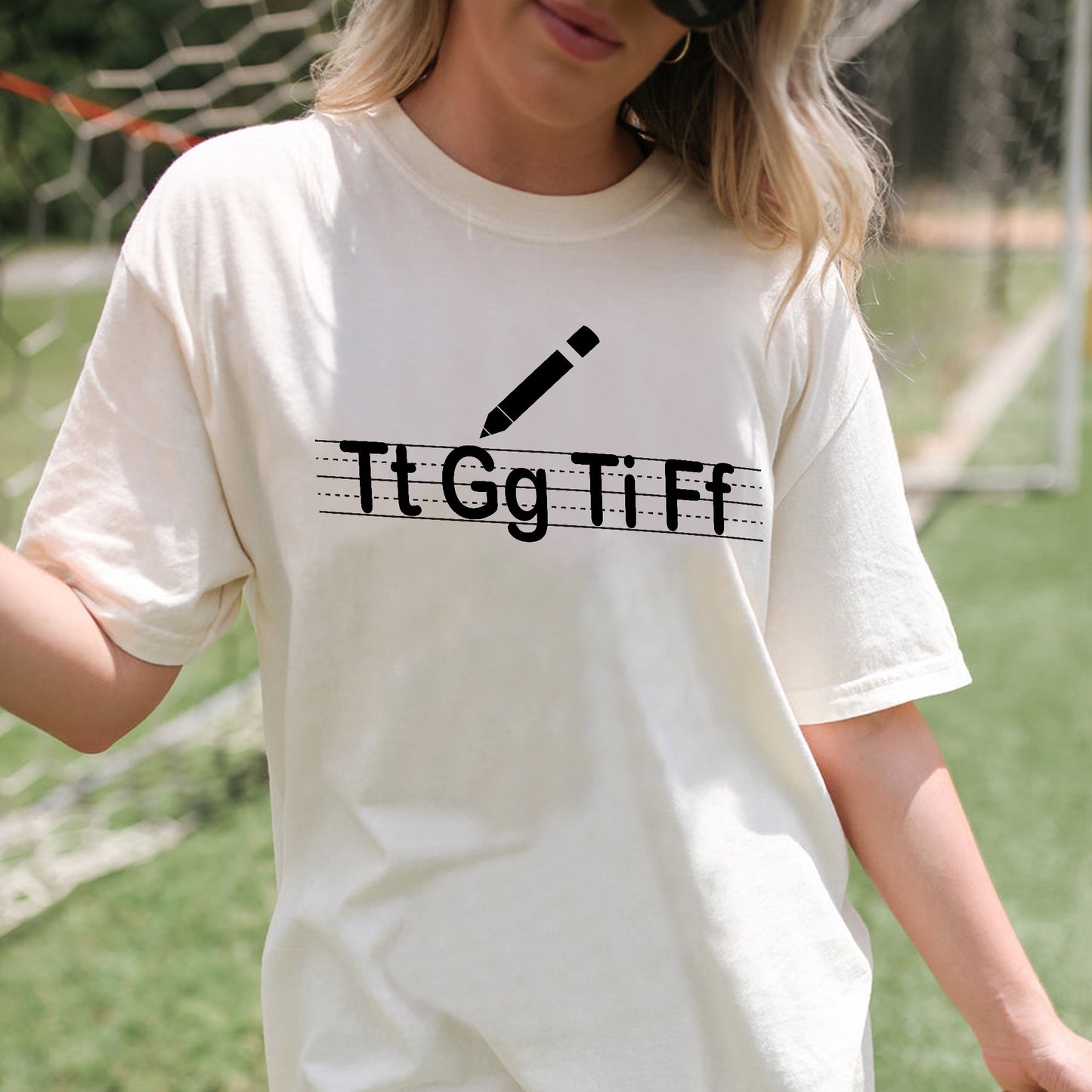 Tt Gg Ti Ff T-Shirt - Funny Shirt For Teacher - Natural - Up To 5XL