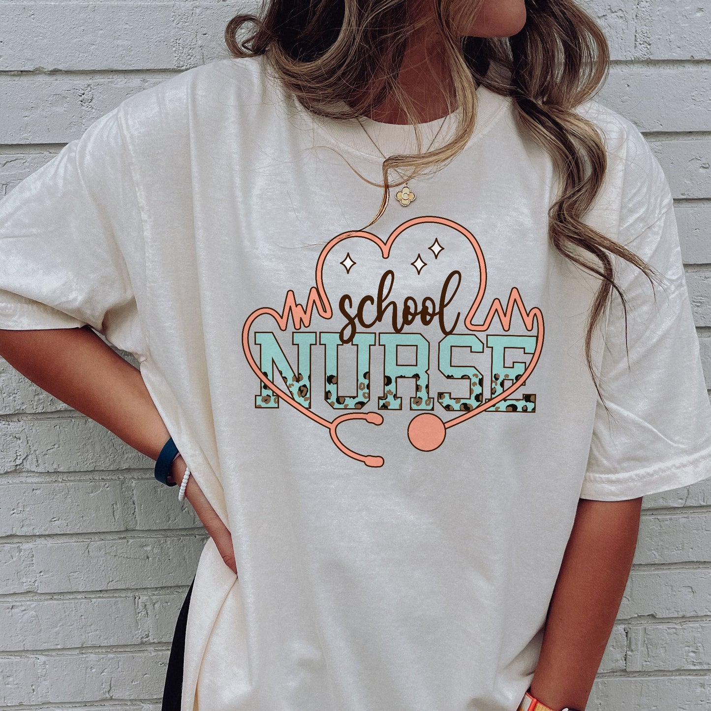 Funny Shirt For Nurse - CNA School Nurse Tee - Natural- Up To 5XL