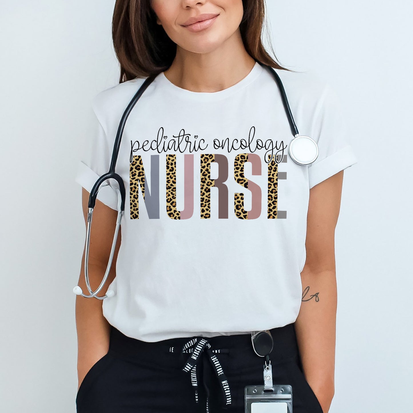 Funny Shirt For Nurse - Pediatric Oncology Nurse Tee - White - Up To 5XL