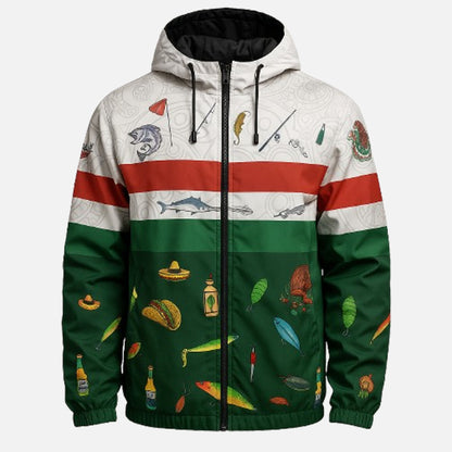 Mexican Fishing Windbreaker Jacket – Fiesta Camo Angler Style