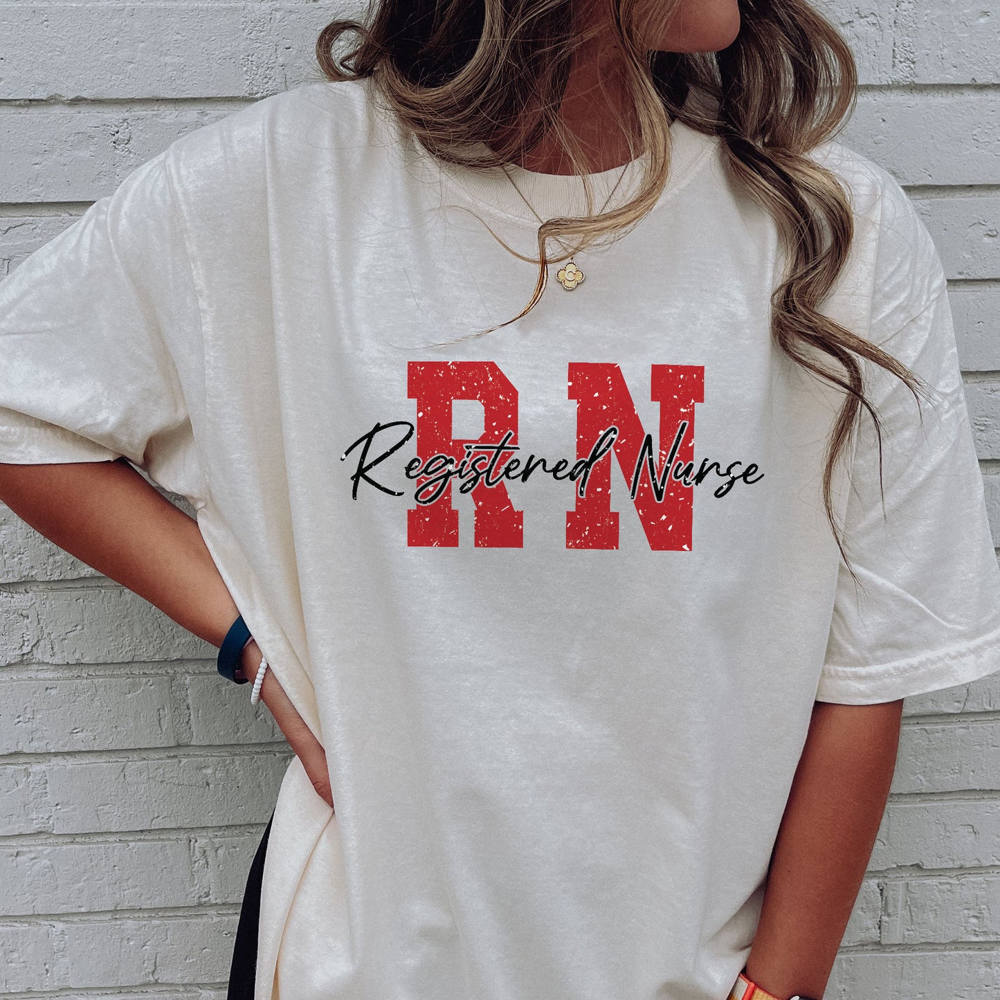 Registered Nurse Shirt – Nursing Student Graduation Shirt - Natural - Up To 5XL