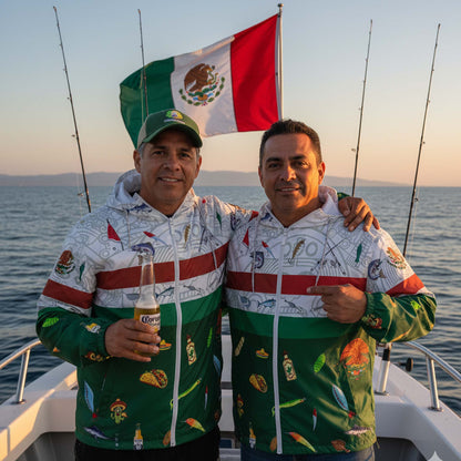 Mexican Fishing Windbreaker Jacket – Fiesta Camo Angler Style