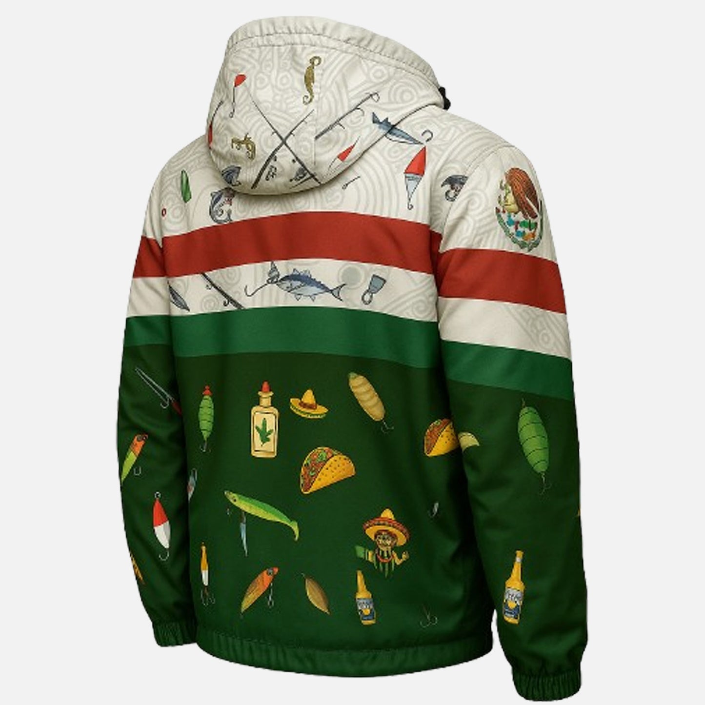Mexican Fishing Windbreaker Jacket – Fiesta Camo Angler Style