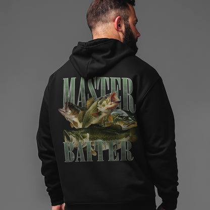 Master Baiter Hoodie – Funny Fishing Hoodie for Anglers, Bass Fisherman Gift, Humor Fisherman Apparel